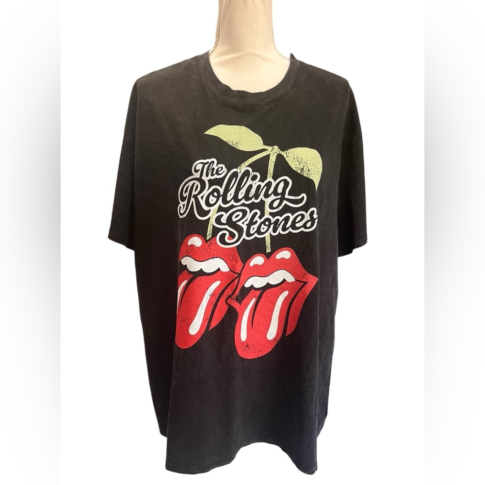 Rolling Stones Double Tongue Tee XL NWT Graphic Band Shirt Concert Festival - Picture 2 of 10